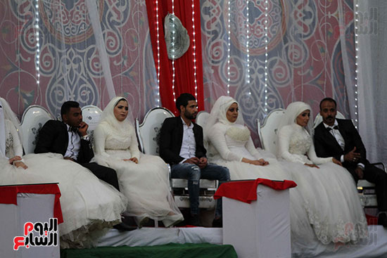 صور حفل زفاف جماعى لـ120 عريس وعروسة داخل دريم بارك فى يوم اليتيم (34)