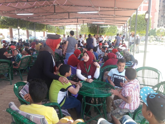 جامعة الأزهر فرع أسيوط تحتفل بـ 106 طفلا فى يوم اليتيم (1)