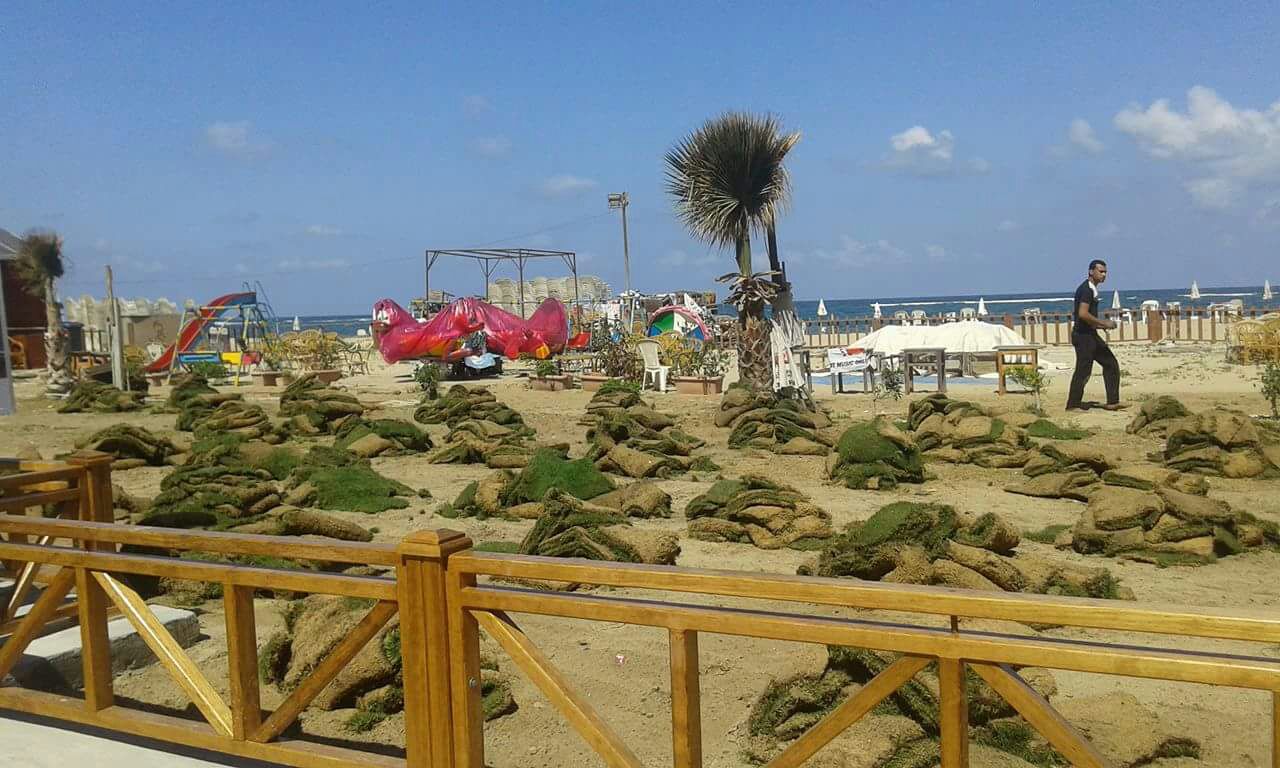 محافظ الإسكندرية يتفقد شواطئ الكورنيش  (2)