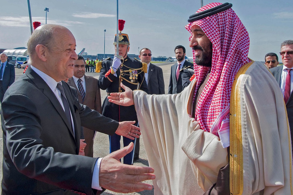 ولى العهد السعودى فى باريس
