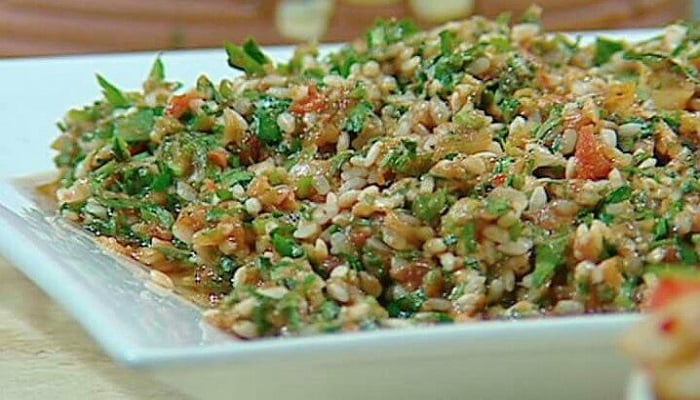 طريقة عمل خلطة المحشى (1)