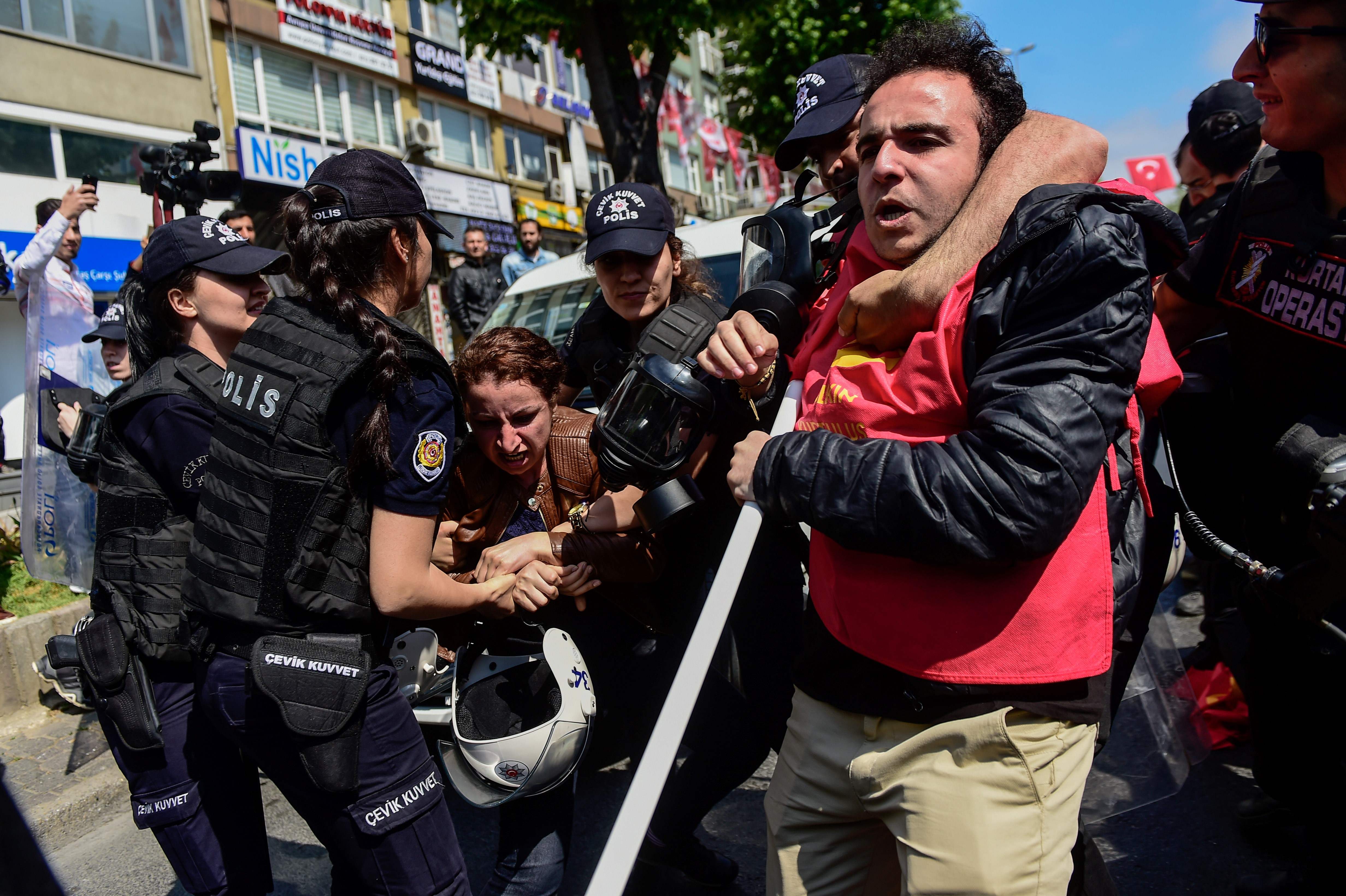 الشرطة التركية 