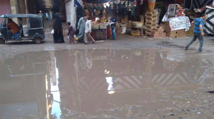 مياه الصرف فى الشوارع  (2)