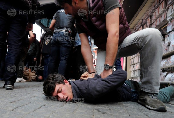  عنف الشرطة التركية 