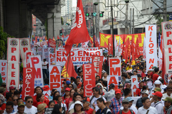 مظاهرات العمال 