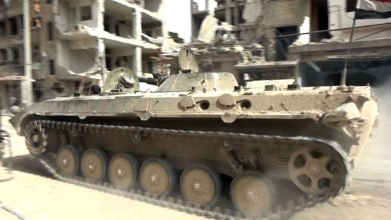 آليات الجيش السوري