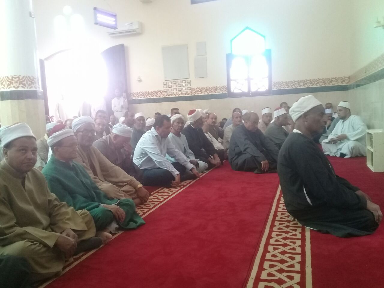 محافظ الأقصر يشهد فعاليات افتتاح المسجد باسنا