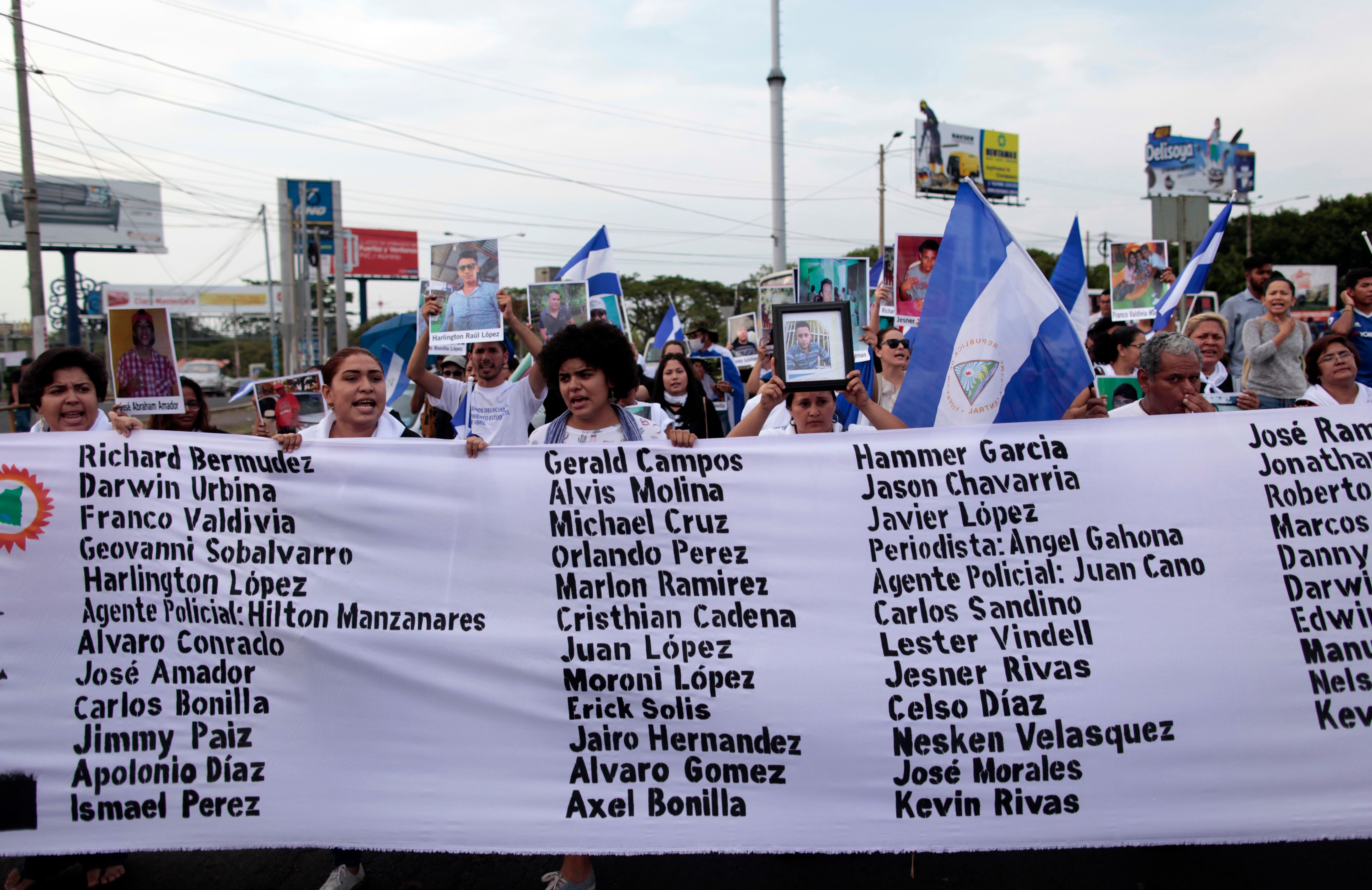 مظاهرات فى نيكاراجوا