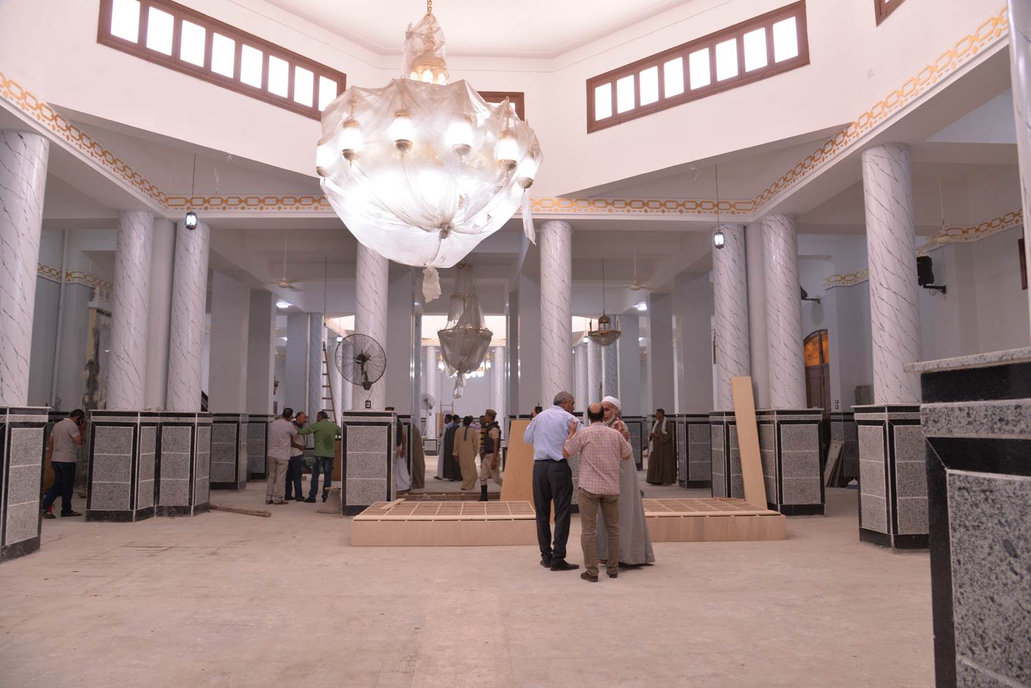 تفقد أعمال تطوير مسجد الفرغل (5)