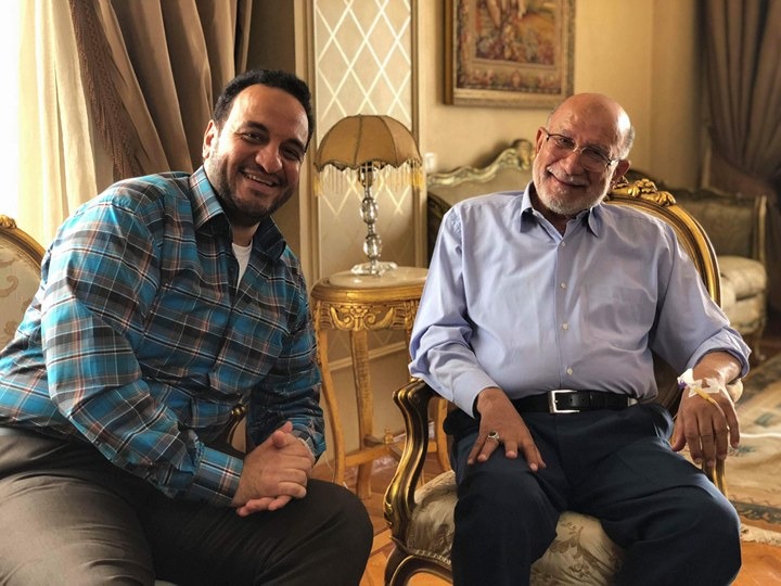الفنان أحمد خليل و هشام اسماعيل