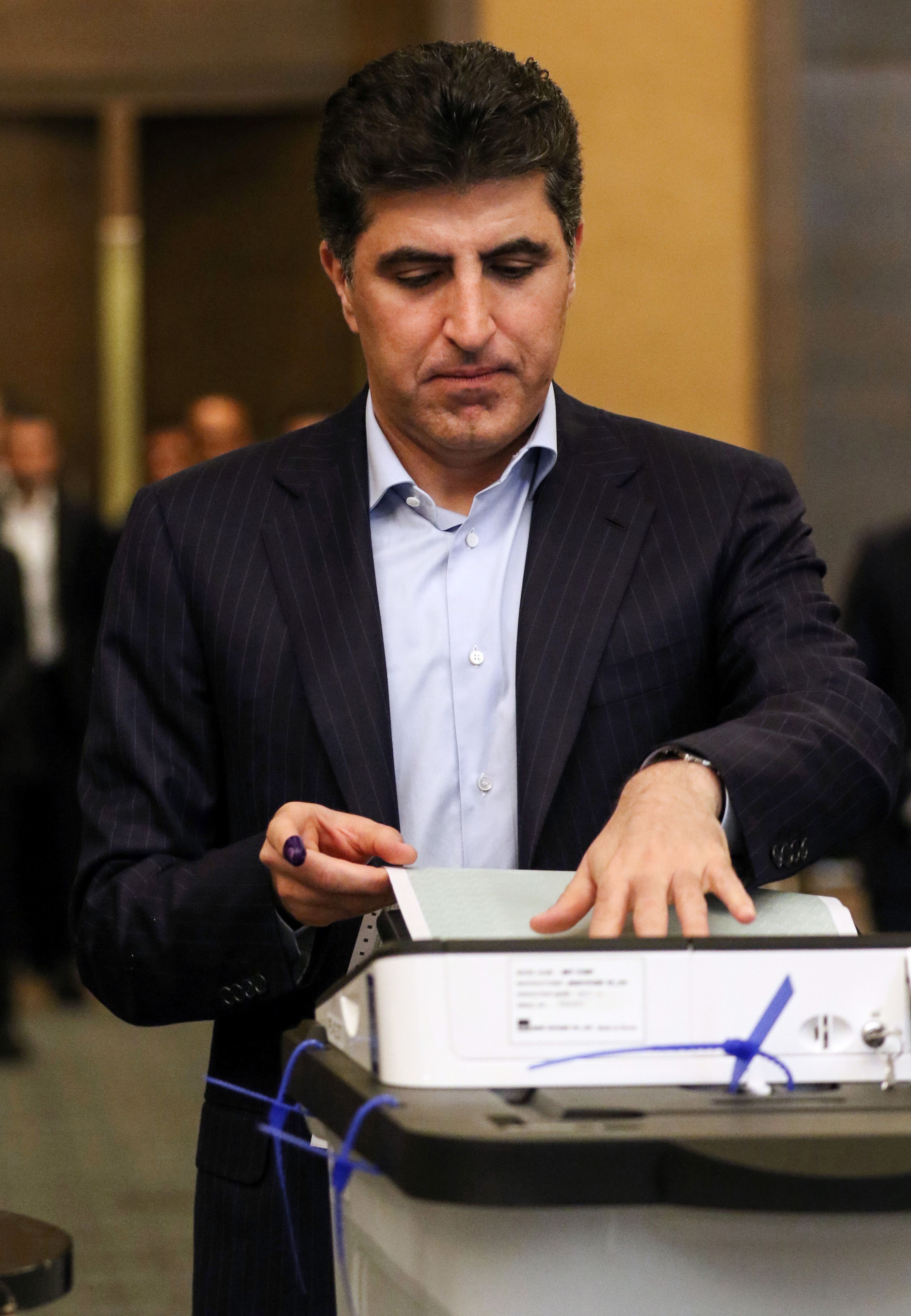  تصويت رئيس حكومة كردستان 