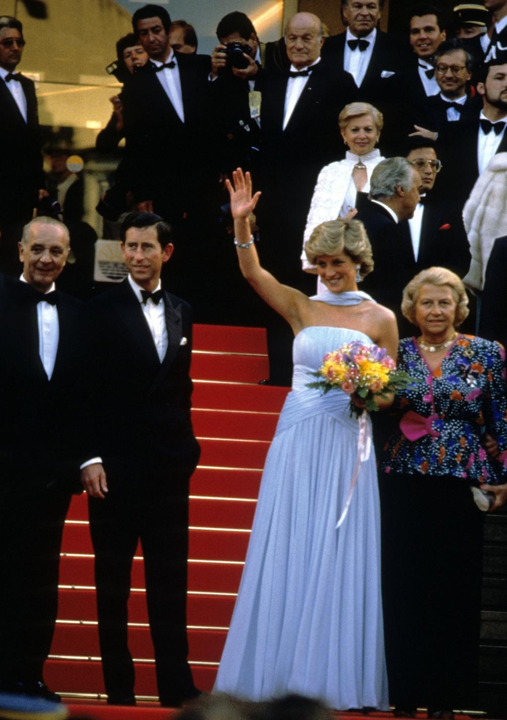 الأميرة ديانا و الأمير تشارلز بمهرجان كان السينمائى (3)