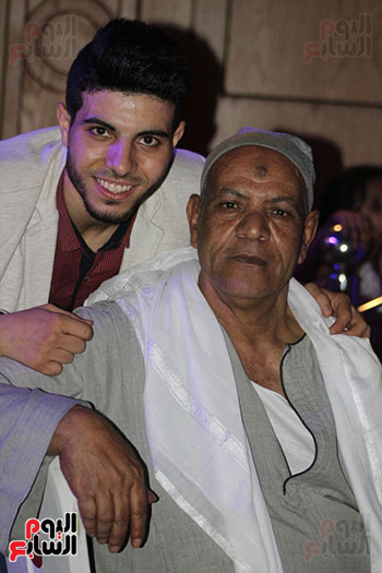 والد الزميل محمد سعودى وشقيقه