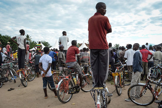  متظاهرون فى بوروندى 