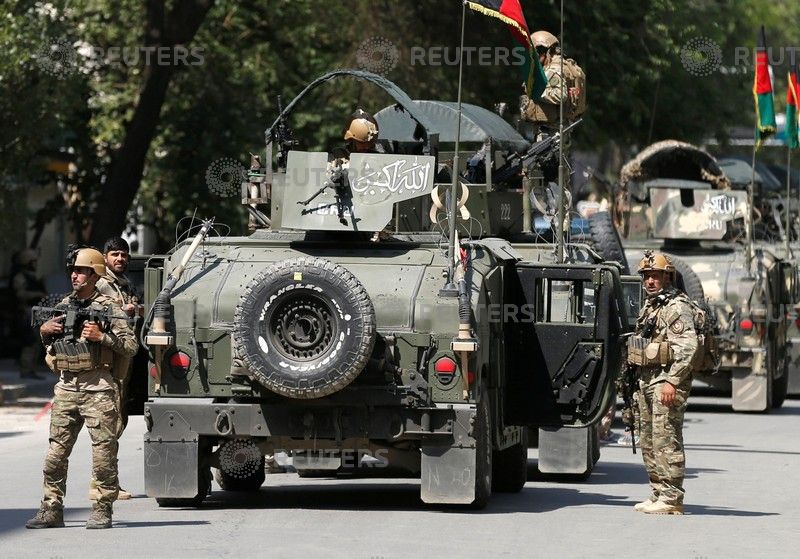 انتشار الشرطة الأفغانية