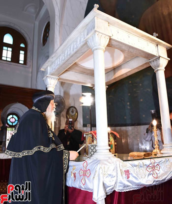 البابا تواضروس يختتم احتفالات الزيتون بمتحف الصور التذكارية لظهور العذراء (12)