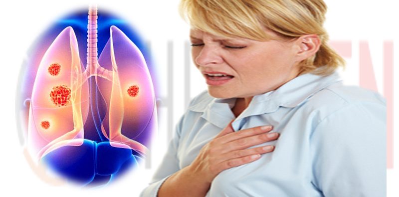 ما هى مشاكل الرئة التى تسبب ضيق التنفس.