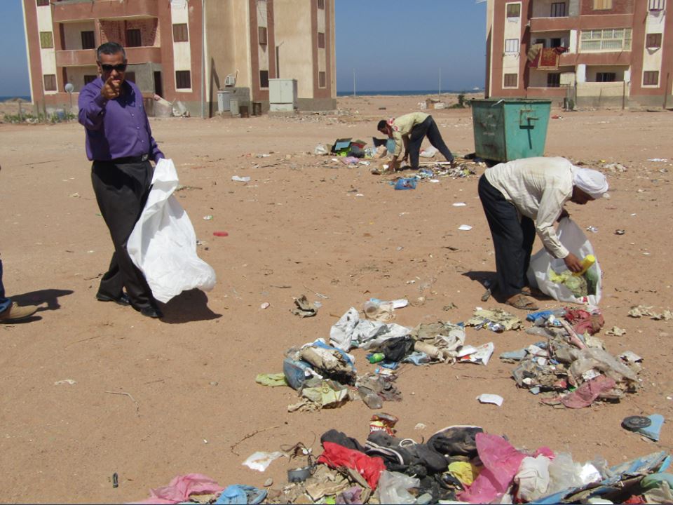 حملات نظافة بمدينة أبورديس (1)