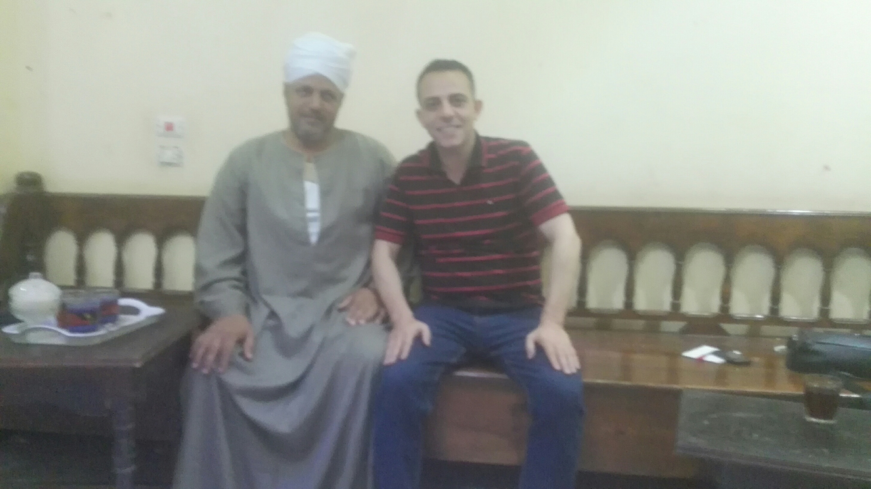 1 - عبدالناصر سيد مع محرر اليوم السابع 1 - عبدالناصر سيد مع محرر اليوم السابع