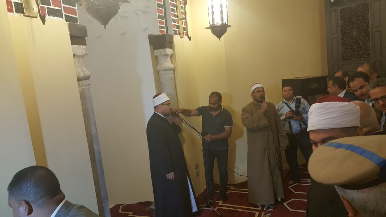 افتتاح مسجد زغلول الأثرى برشيد (4)