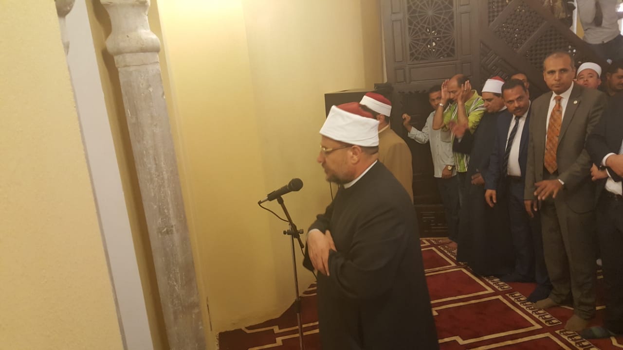افتتاح مسجد زغلول الأثرى برشيد (8)