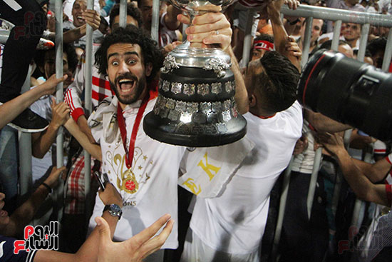 فرحة فوز نادى الزمالك بكأس مصر (51)