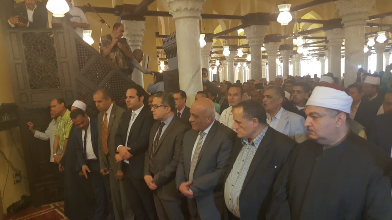 افتتاح مسجد زغلول الأثرى برشيد (6)