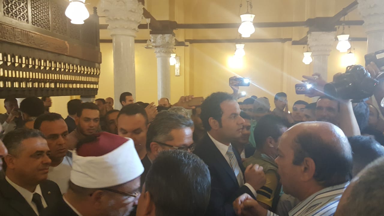 افتتاح مسجد زغلول الأثرى برشيد (1)