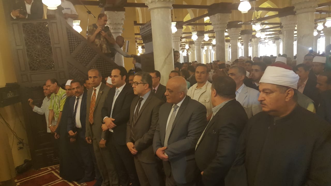 افتتاح مسجد زغلول الأثرى برشيد (7)