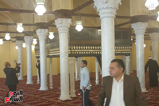 وزيرا الأوقاف والآثار يفتتحان أعمال ترميم مسجد زغلول بتكلفة 25 مليون جنيه (4)