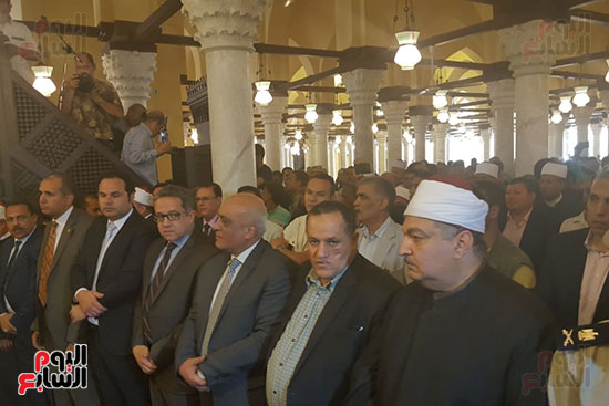 وزيرا الأوقاف والآثار يفتتحان أعمال ترميم مسجد زغلول بتكلفة 25 مليون جنيه (6)