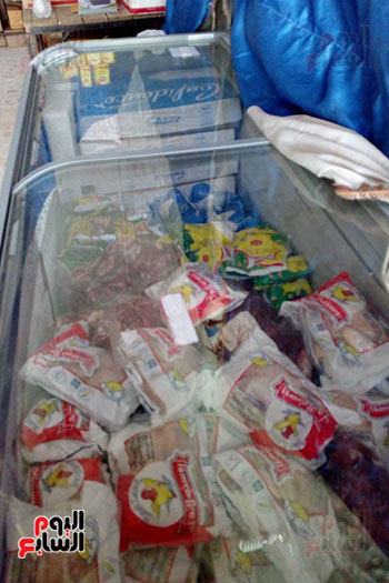 ثلاجات اللحوم داخل معارض أهلا رمضان