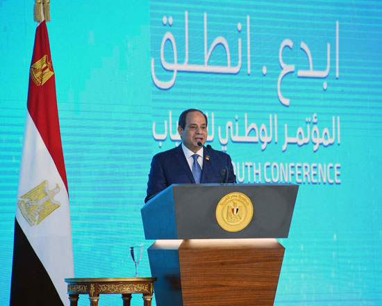 مؤتمر الشباب بمشاركة الرئيس السيسى (9)