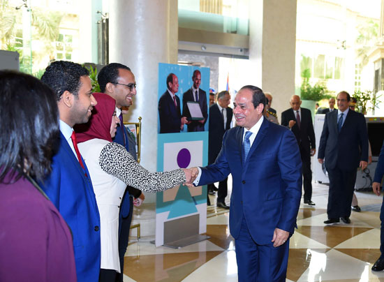 مؤتمر الشباب بمشاركة الرئيس السيسى (6)
