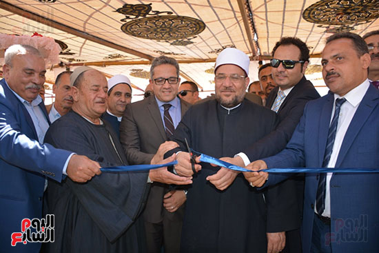 وزيرا الأوقاف والآثار يفتتحان أعمال ترميم مسجد زغلول بتكلفة 25 مليون جنيه (13)