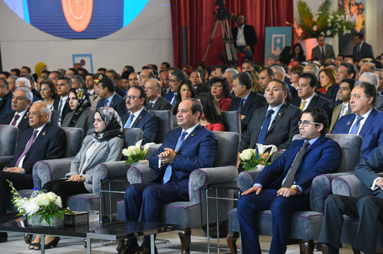 مؤتمر الشباب بمشاركة الرئيس السيسى (7)