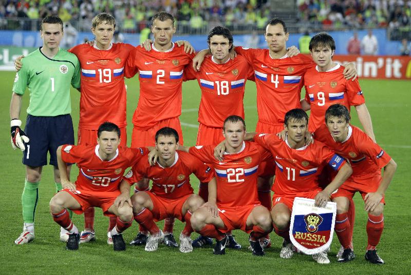 منتخب روسيا فى يورو 2008