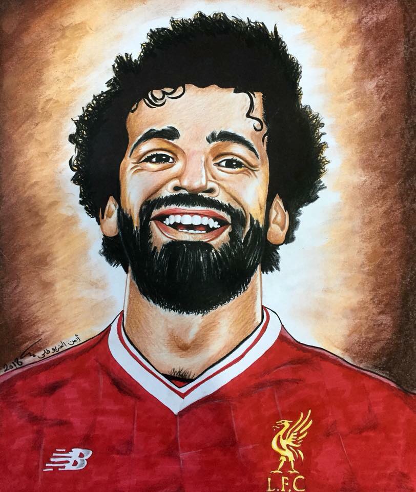 بورتريه محمد صلاح بورتريه محمد صلاح