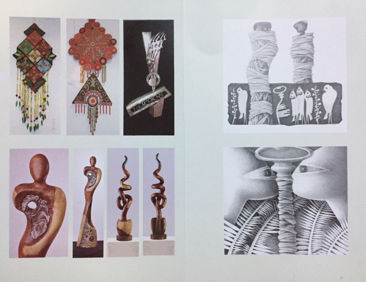 12أعمال فنية بمعرض ابداعات نوعية بمتحف محمود مختار  (1)
