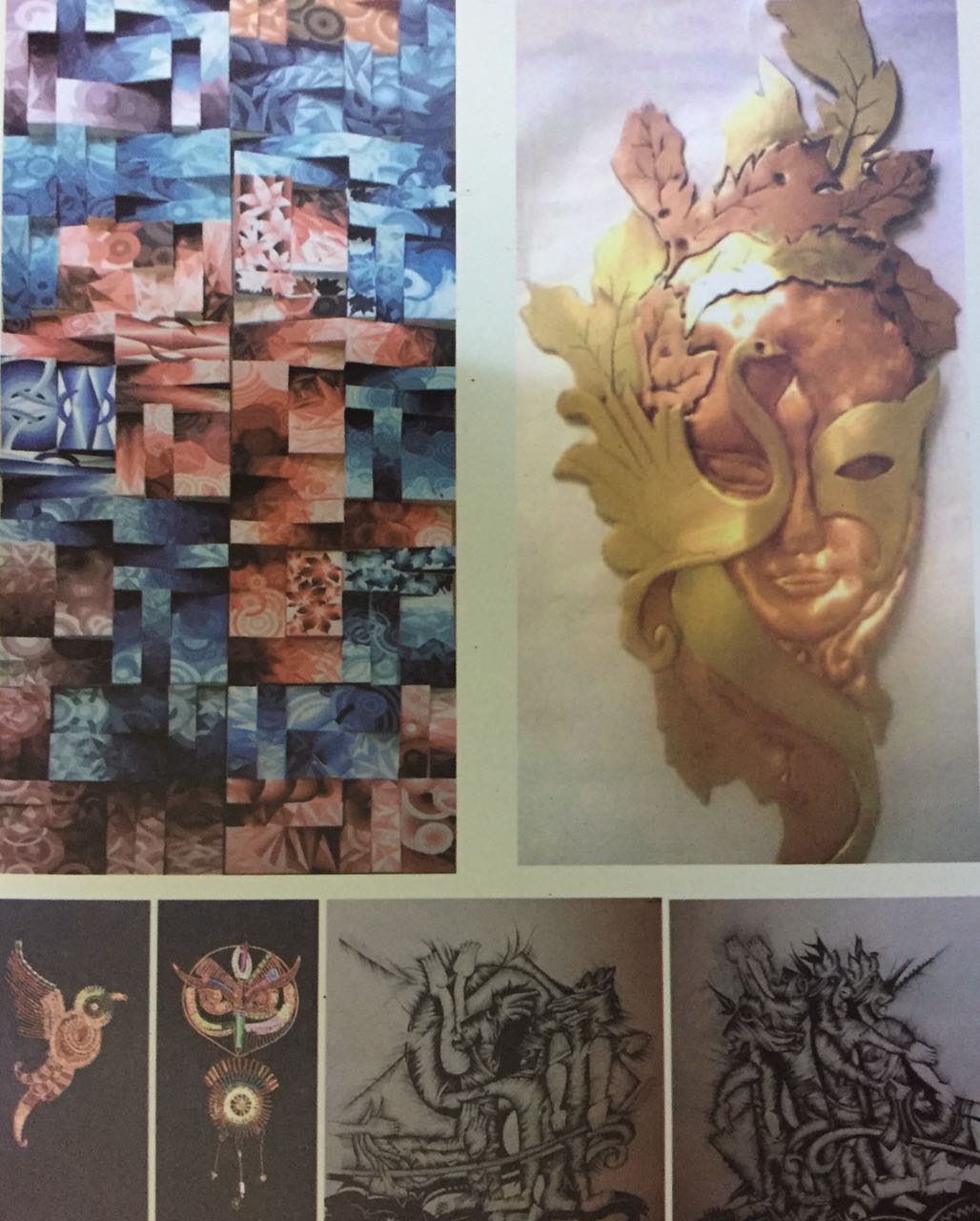 15أعمال فنية بمعرض ابداعات نوعية بمتحف محمود مختار  (4)