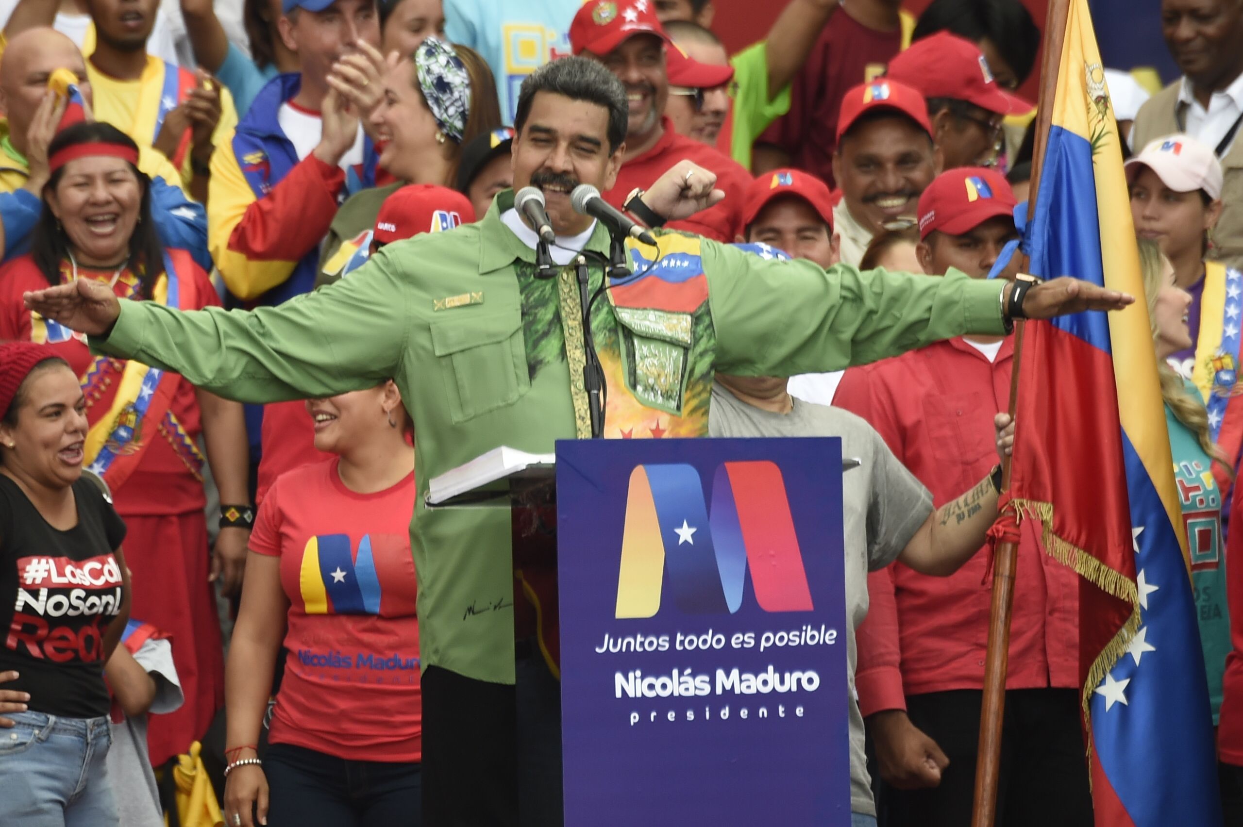 الرئيس الفنزويلى نيكولاس مادورو