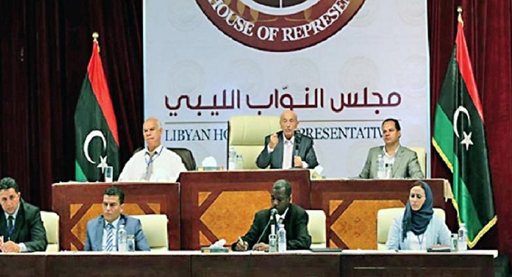 أعضاء بالبرلمان الليبي