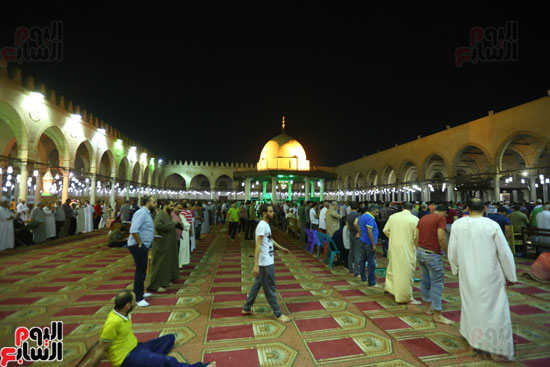 صلاة التراويح بمسجد عمرو بن العاص (8)