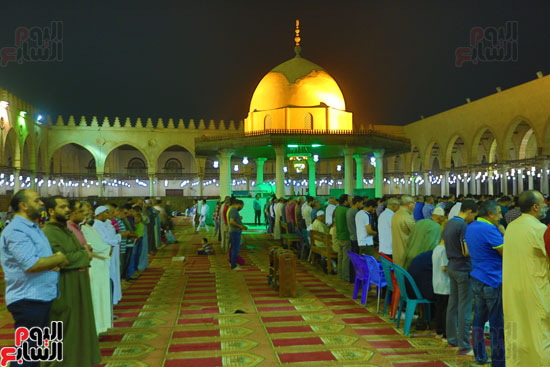 صلاة التراويح بمسجد عمرو بن العاص (9)