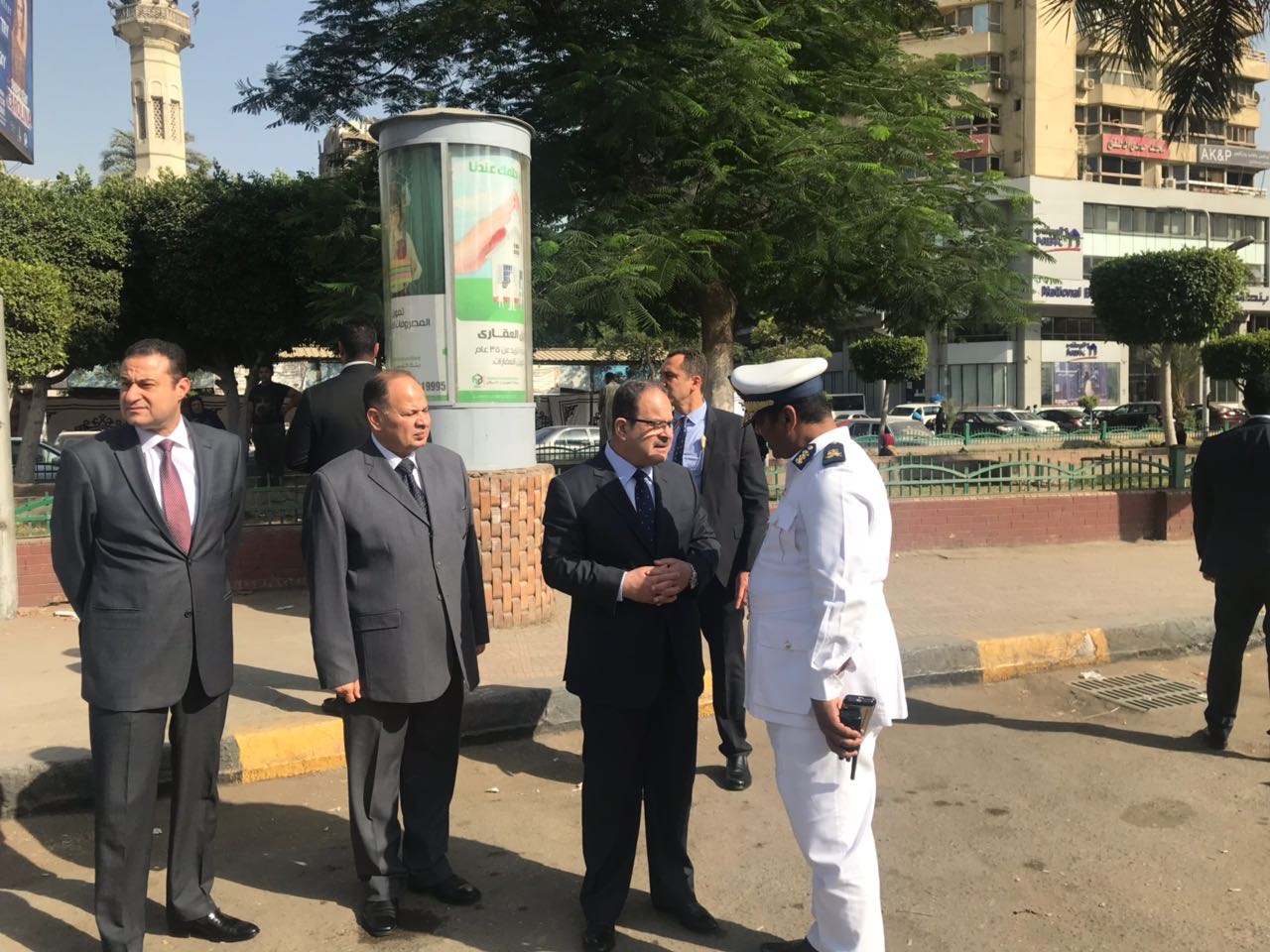 وزير الداخلية يتفقد الشوارع بالقاهرة والجيزة  لمراجعة خطط التأمين  (1)
