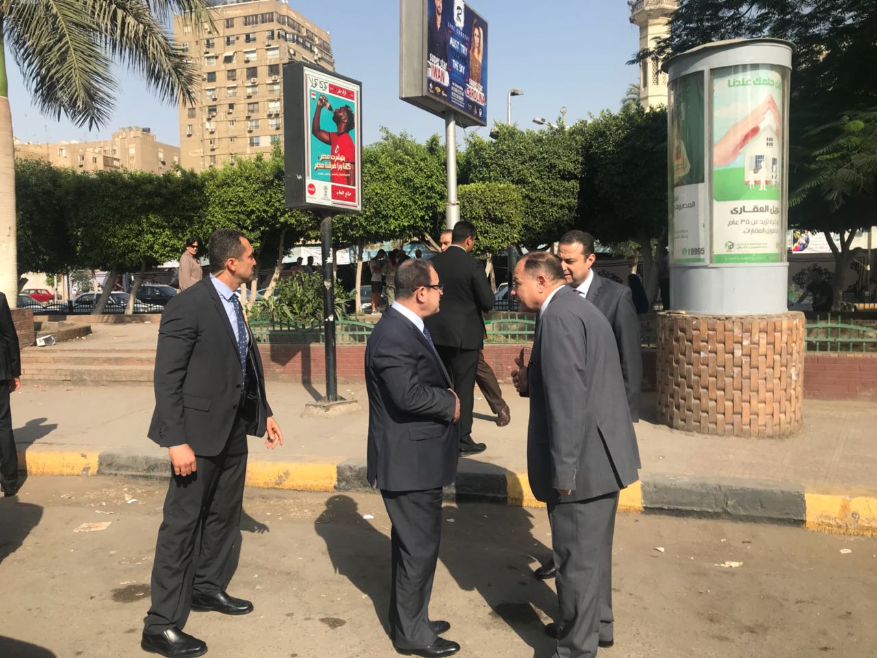 وزير الداخلية يتفقد الشوارع بالقاهرة والجيزة  لمراجعة خطط التأمين  (3)