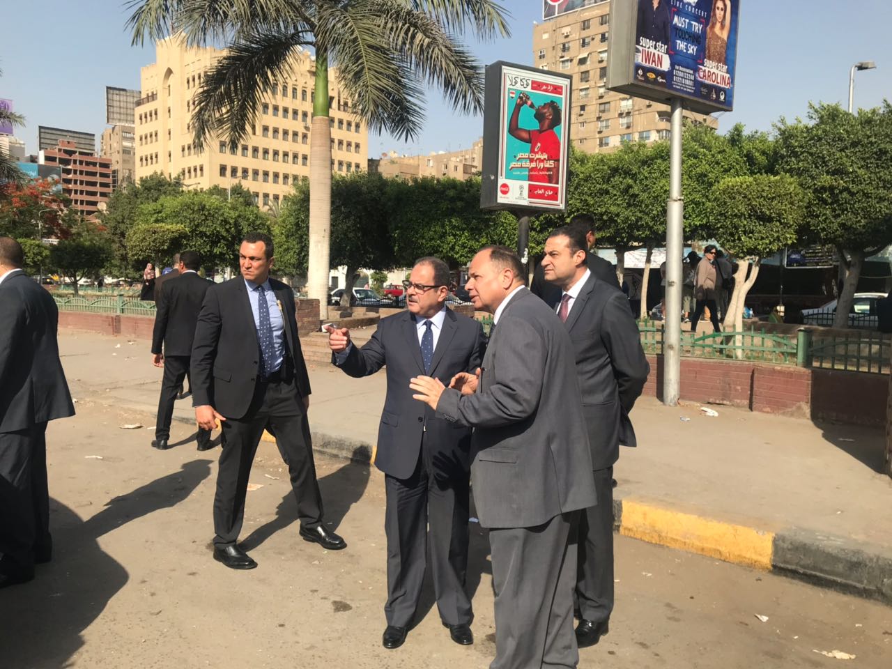 وزير الداخلية يتفقد الشوارع بالقاهرة والجيزة  لمراجعة خطط التأمين  (4)