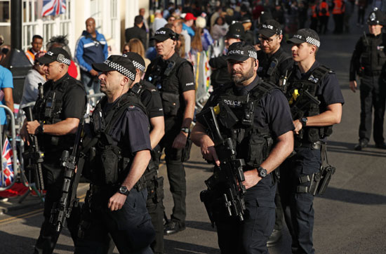 تعزيزات الشرطة البريطانية