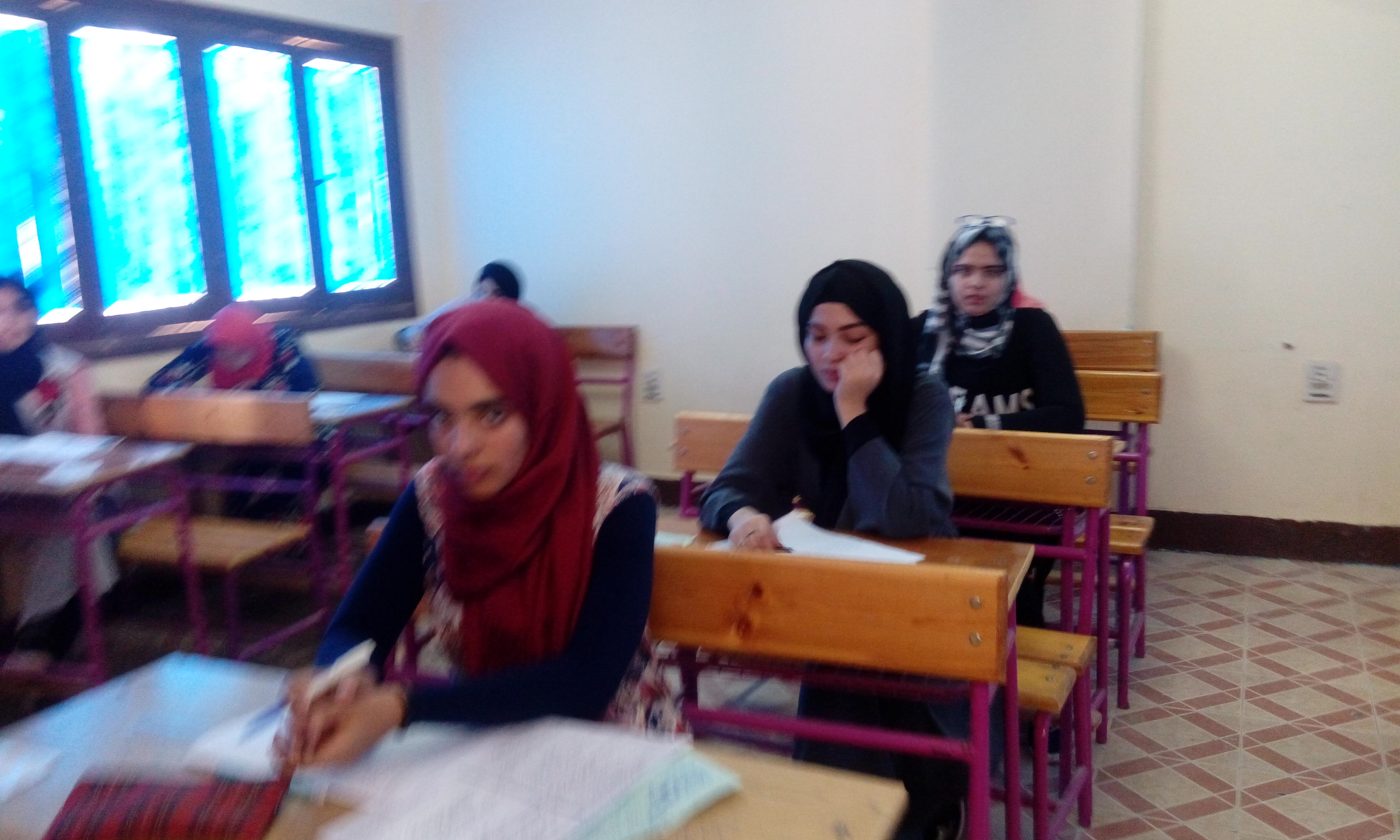 محافظ جنوب سيناء يتفقد لجان امتحانات  (3)