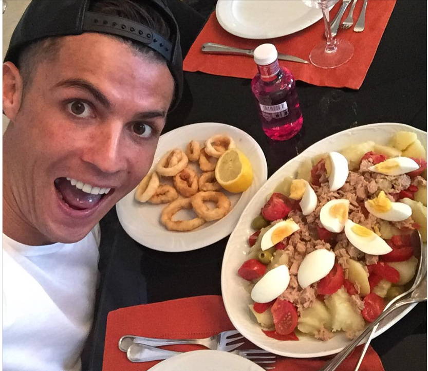 تعرف على أكلات كريستيانو رونالدو سر تألقه مع ريال مدريد - اليوم السابع